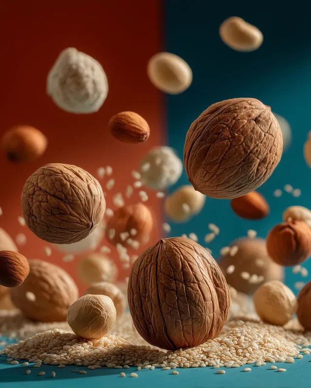 Floating Food Ingredient Generator