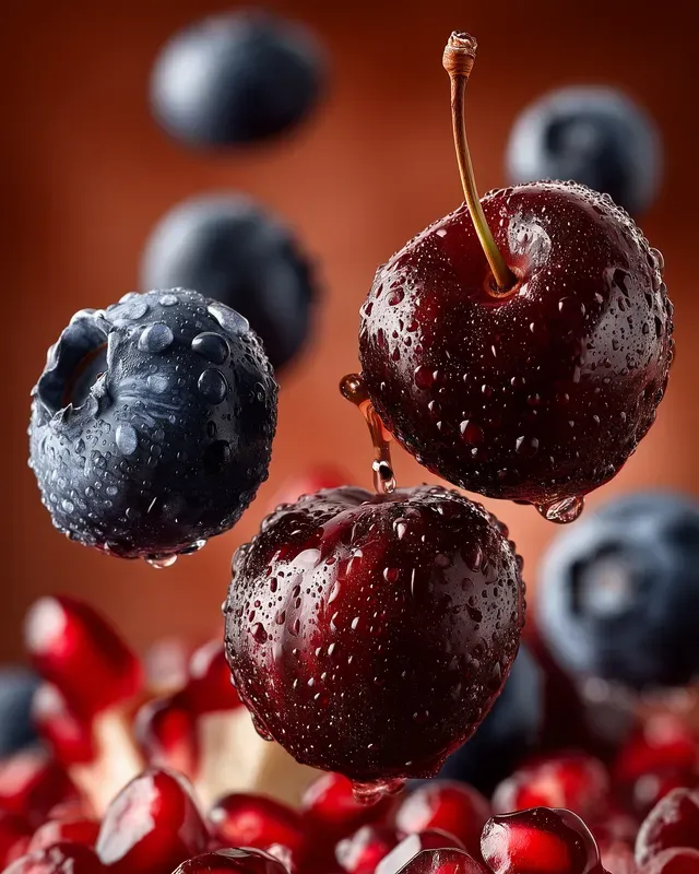 Floating Food Ingredient Generator