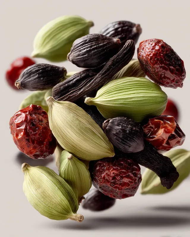 Floating Food Ingredient Generator