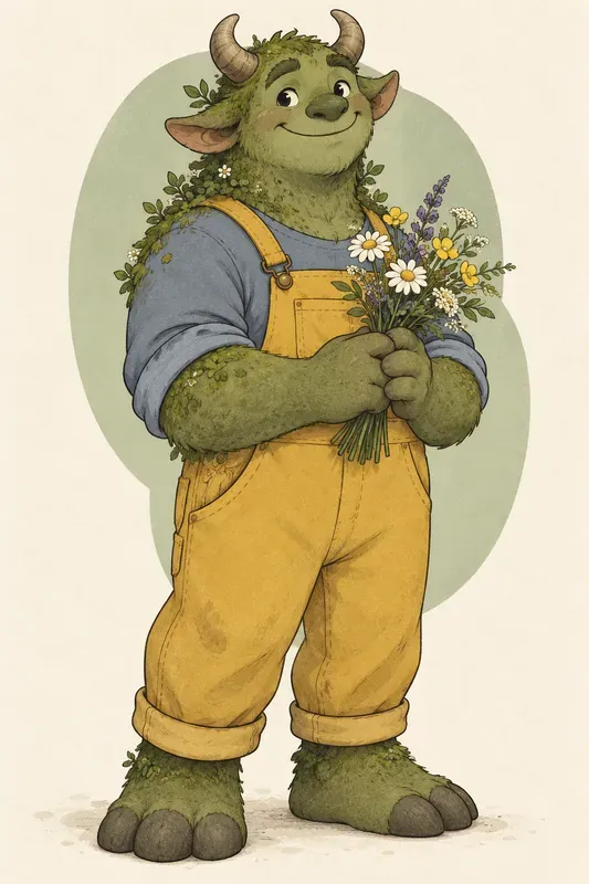 Soft Monster Comic Portraits