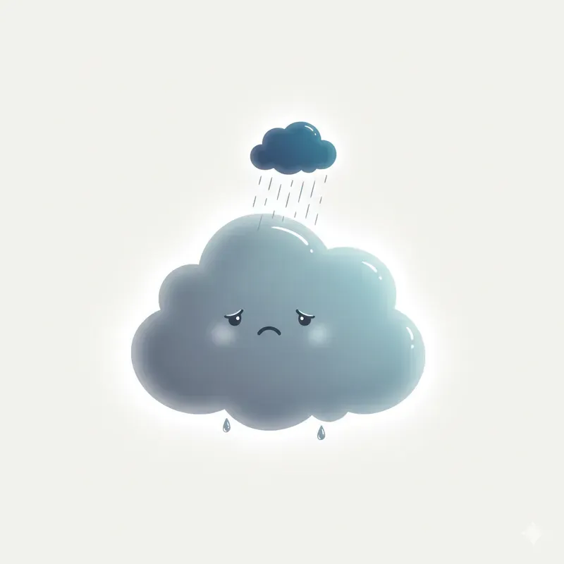 Emotion Cloud Mood Stickers