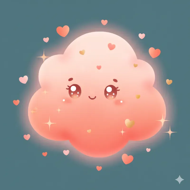 Emotion Cloud Mood Stickers