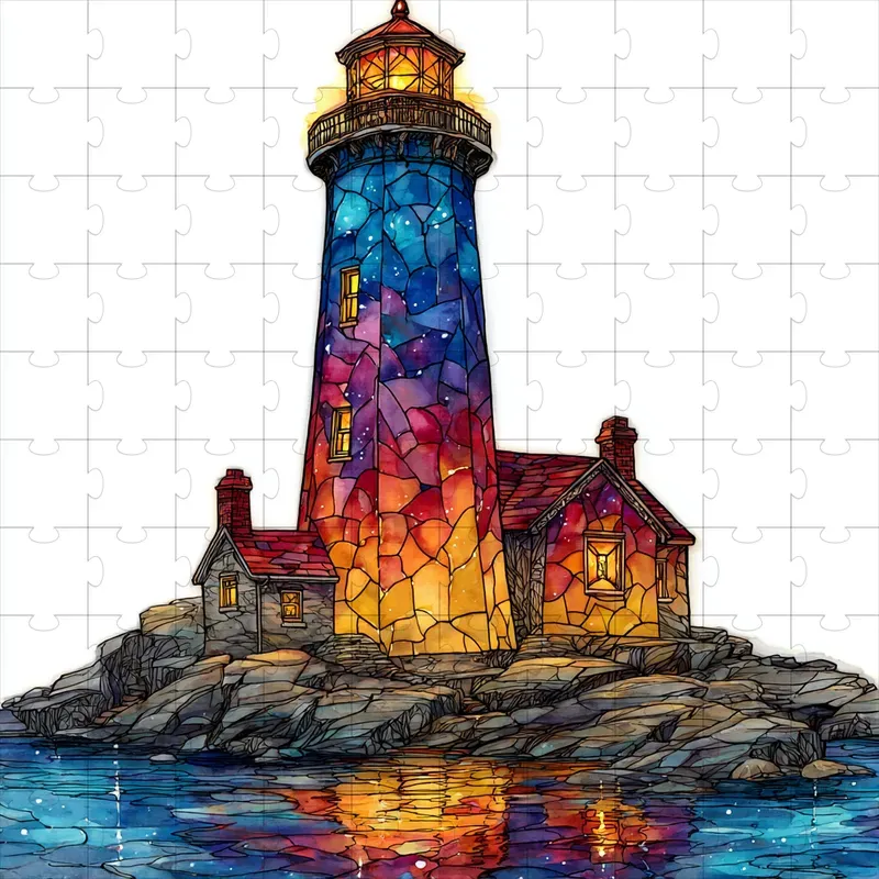 Stained Glass Watercolor Ink Whimsies