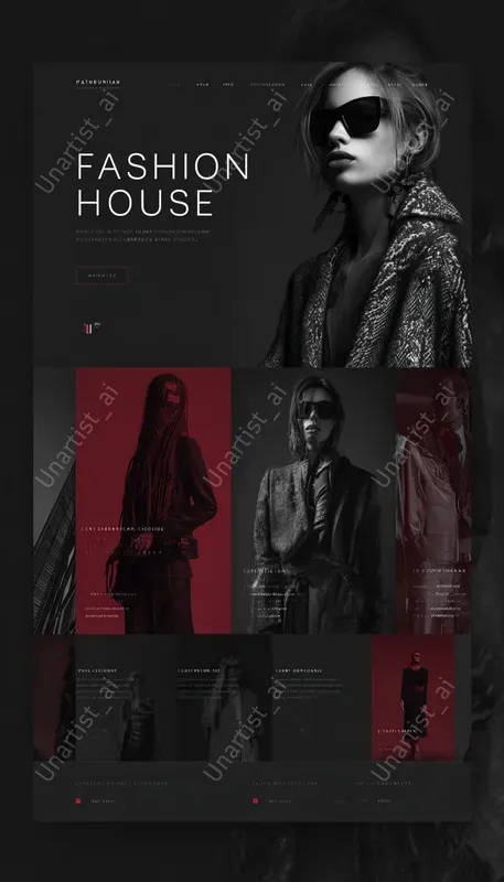 Premium Luxury Homepages UIux