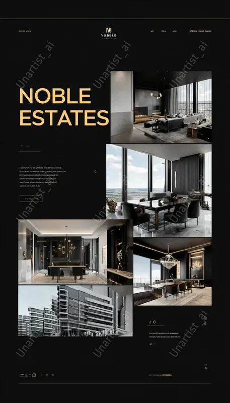 Premium Luxury Homepages UIux