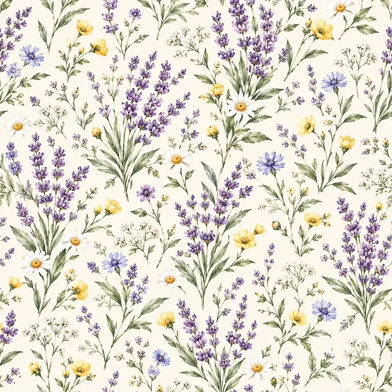 Premium Watercolor Floral Patterns
