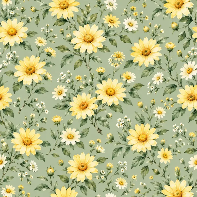 Premium Watercolor Floral Patterns