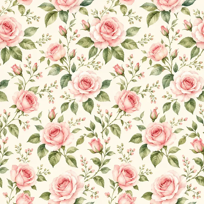 Premium Watercolor Floral Patterns