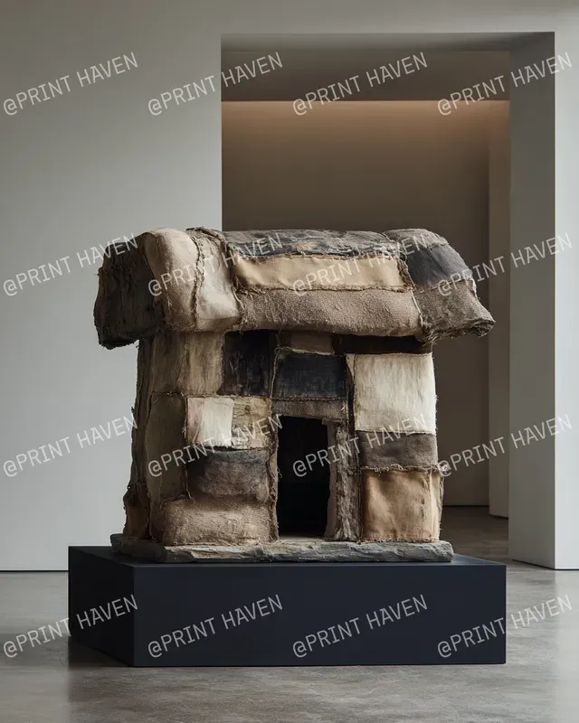 Primitive Rag Art Sculptures