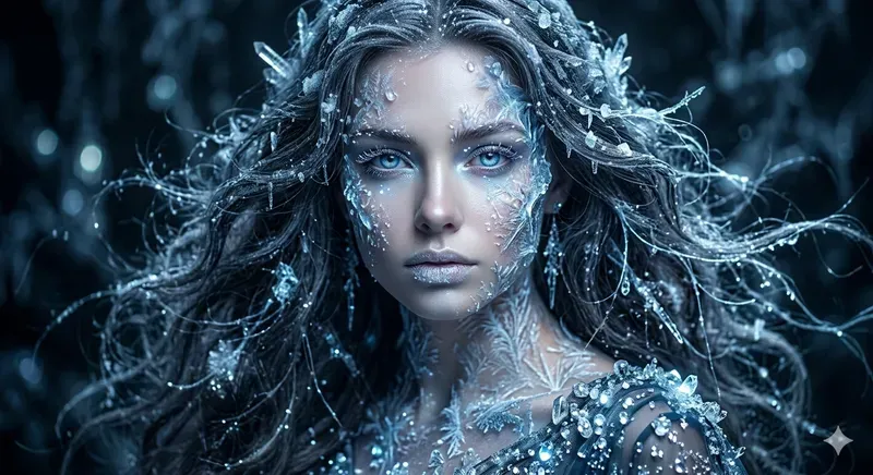 Emerald Liquid Portraits