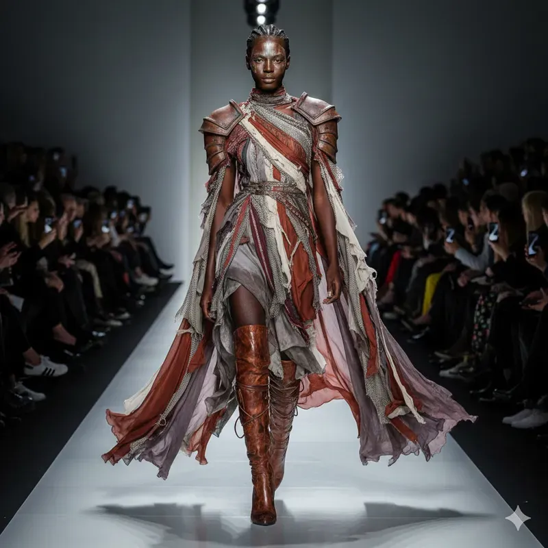 Custom Fashion Runway Model Generator