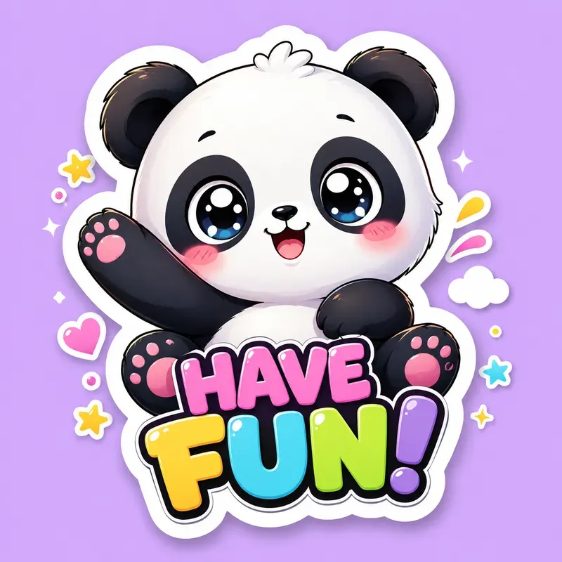 Kawaii Sticker Generator
