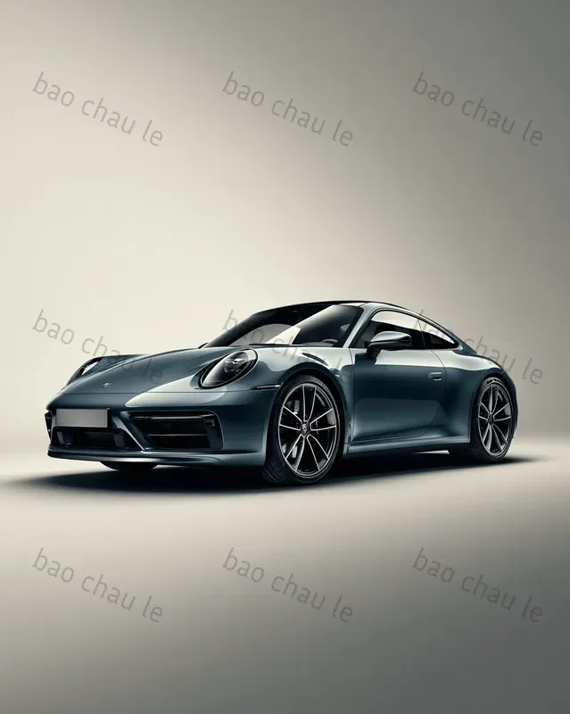 Minimalist Luxury Car Portraits
