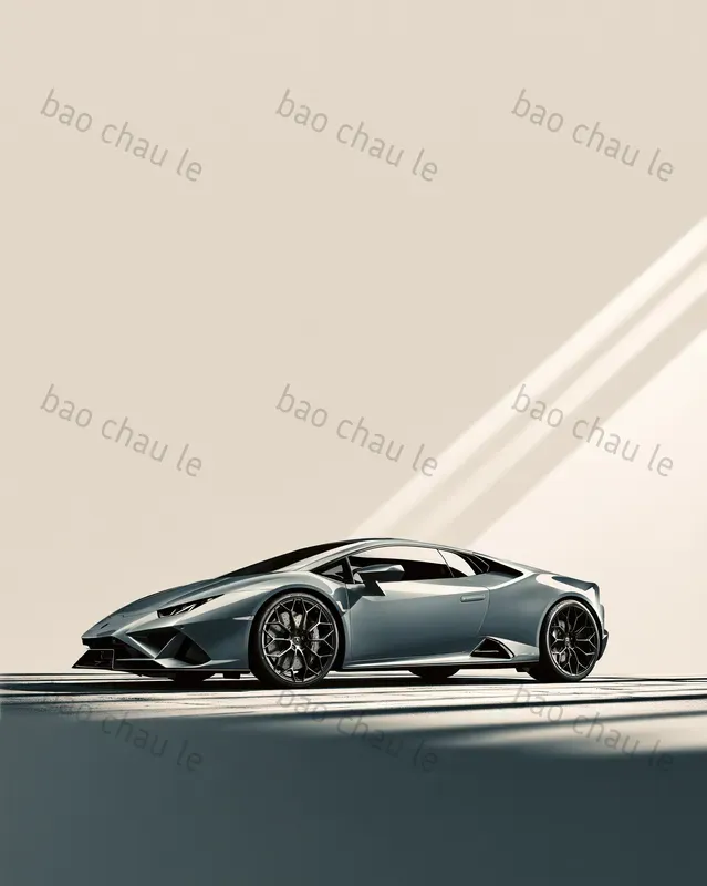 Minimalist Luxury Car Portraits