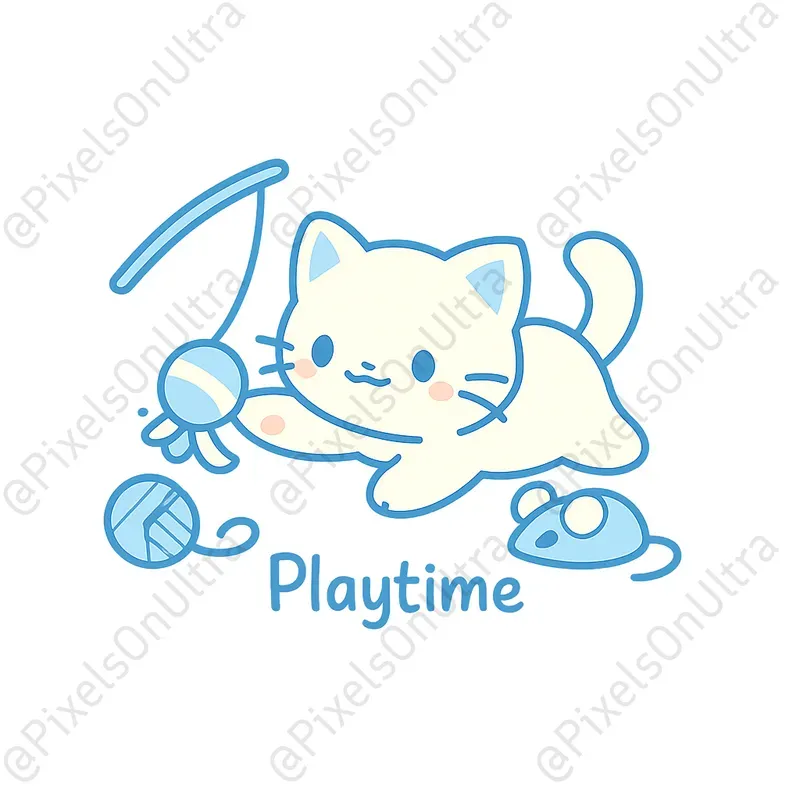 Cute Pet Care Routine Icons