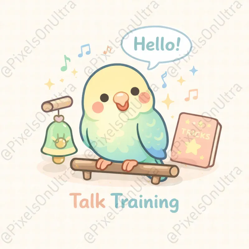Cute Pet Care Routine Icons
