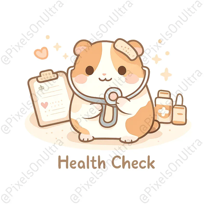 Cute Pet Care Routine Icons