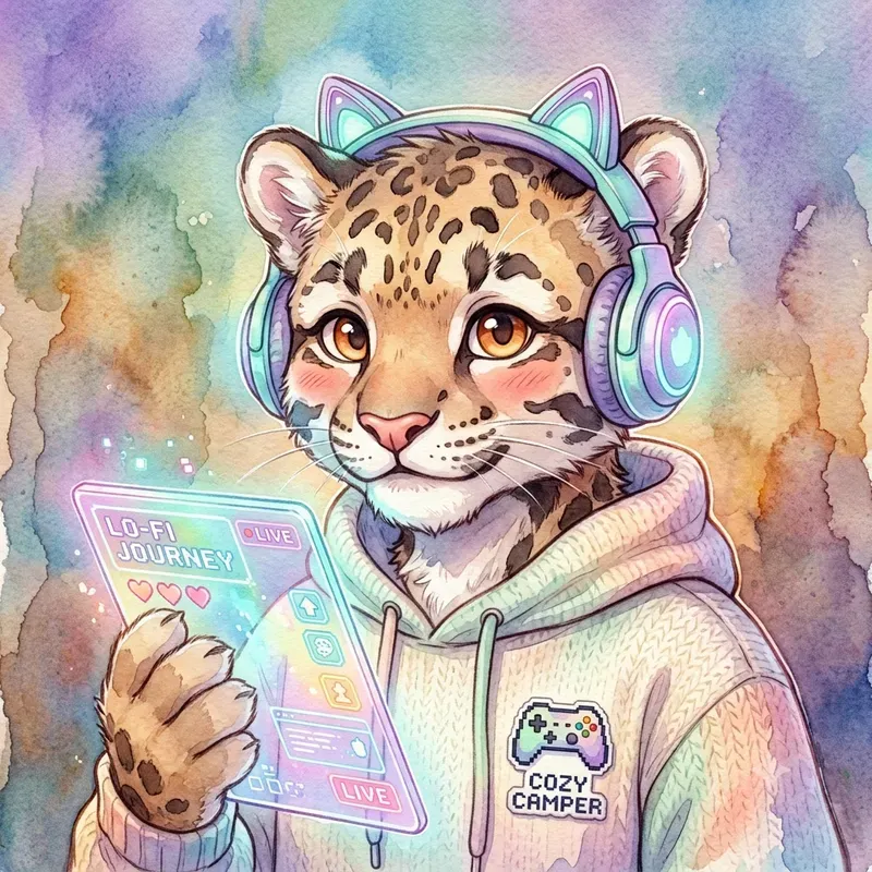Aesthetic Kawaii Gamer Avatars Twitch Art
