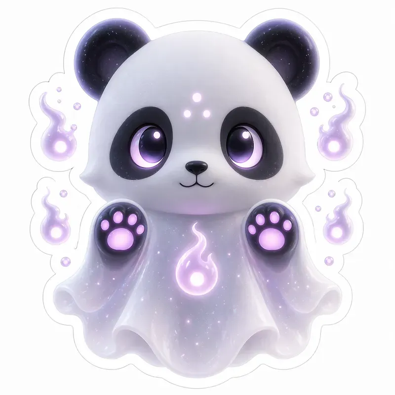 3D Ghost Animal Icon Twitch Emotes