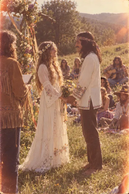 70s Wedding Day Photos