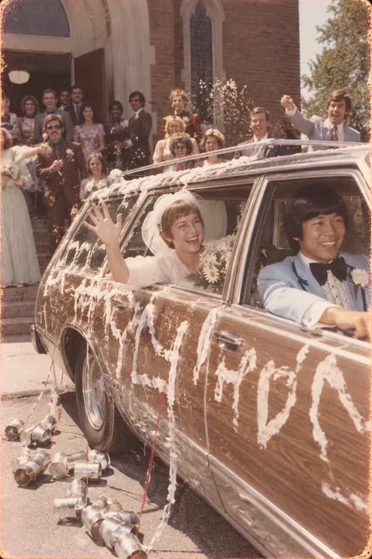 70s Wedding Day Photos
