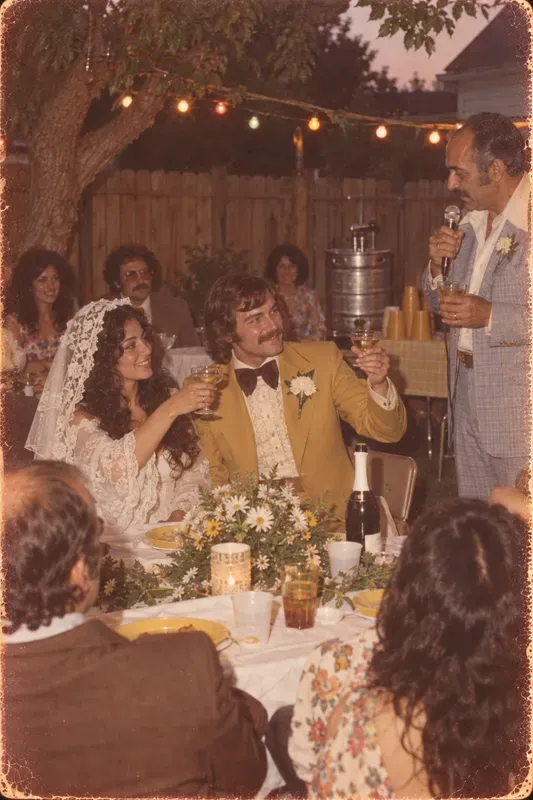 70s Wedding Day Photos