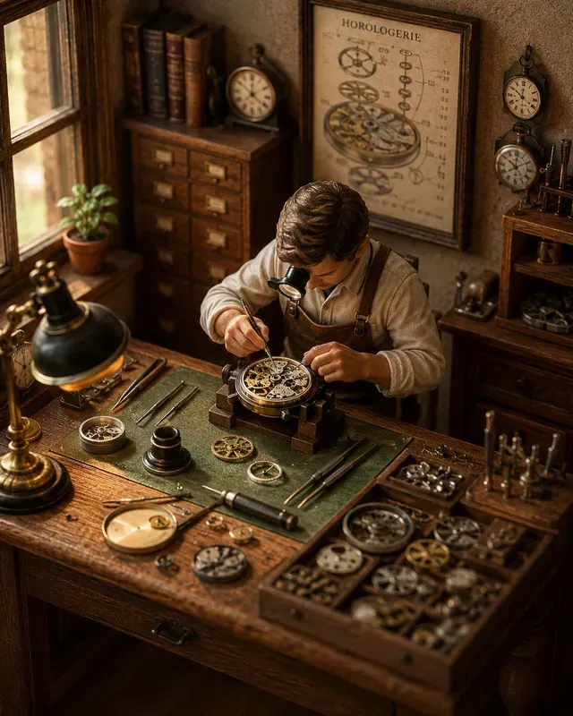 Miniature Profession Workspace Makers