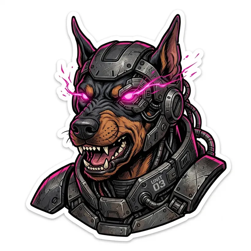 Grumpy Tactical Animal Stickers