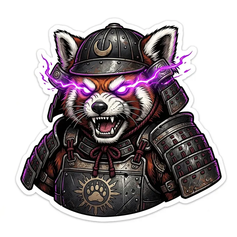 Grumpy Tactical Animal Stickers
