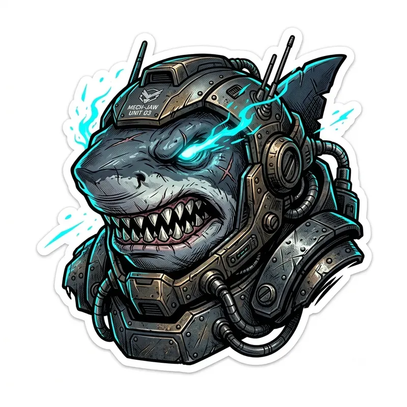 Grumpy Tactical Animal Stickers