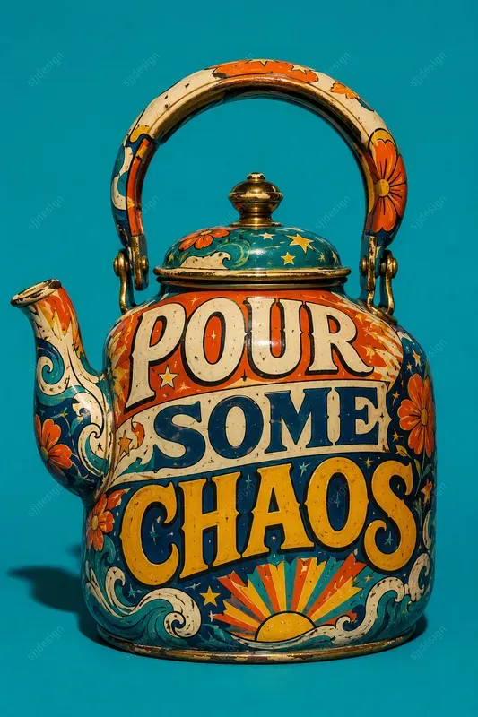 Maximalist Attitude Slogan Sculptures