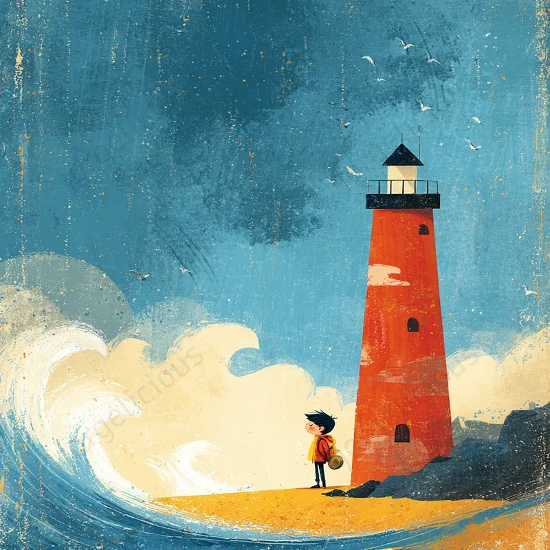 Bright Storybook Print Scenes