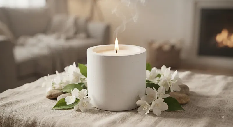 Luxury Candle Aromatherapy Photography