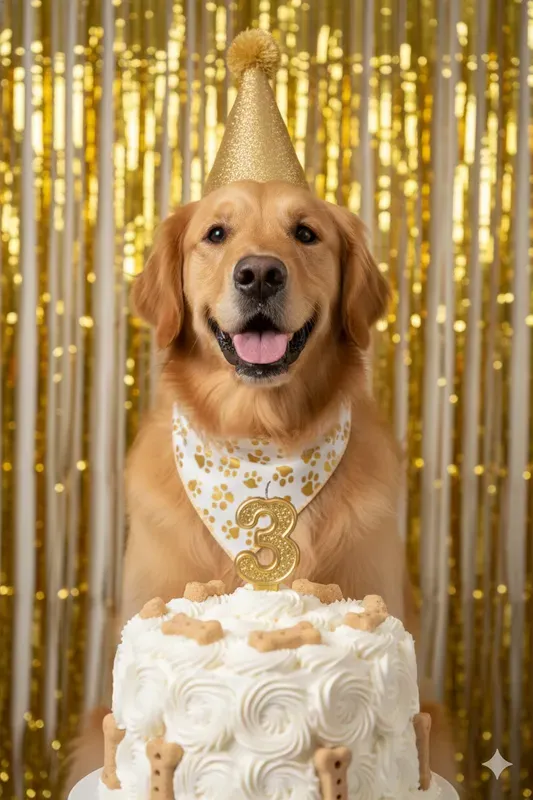 Custom Pet Birthday Photoshoots