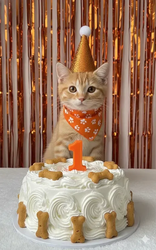 Custom Pet Birthday Photoshoots
