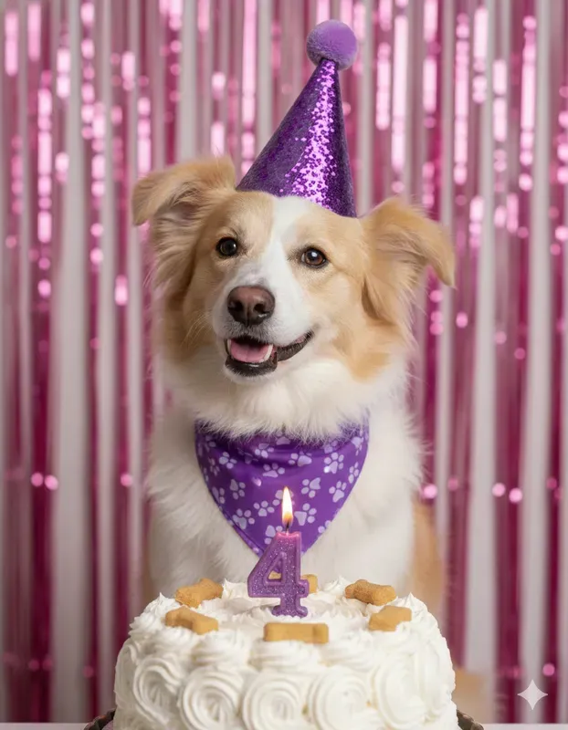 Custom Pet Birthday Photoshoots