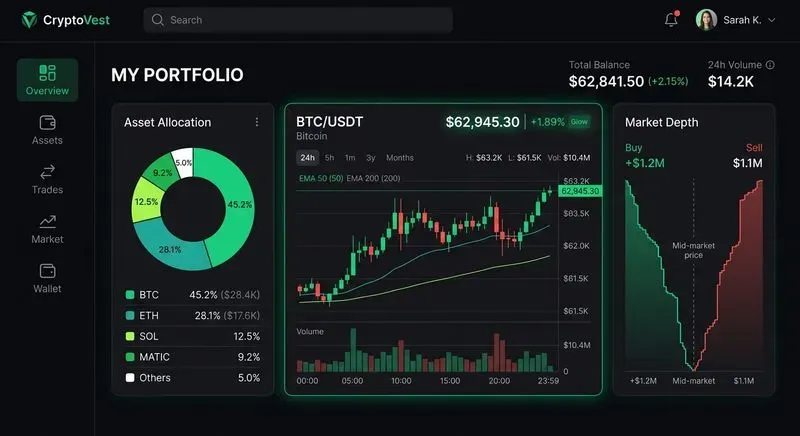 B2b Saas Ui Ux Dashboard Mockups