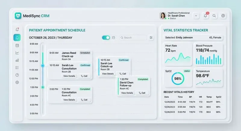 B2b Saas Ui Ux Dashboard Mockups