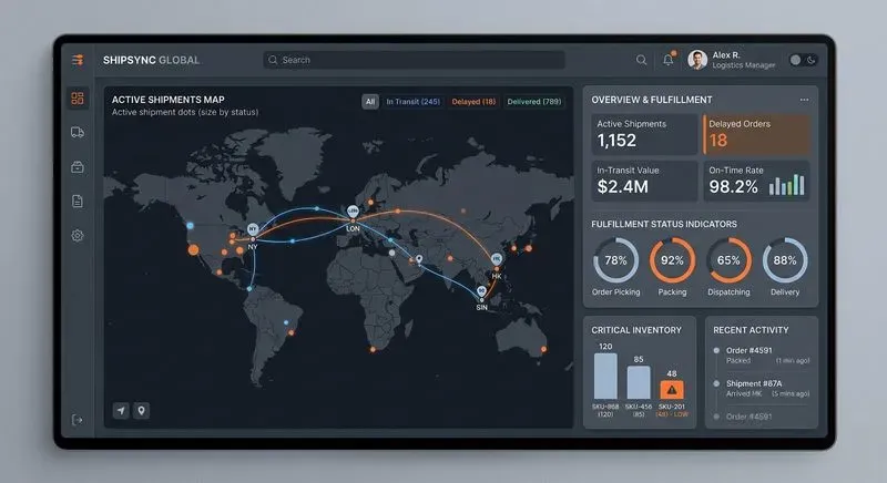 B2b Saas Ui Ux Dashboard Mockups
