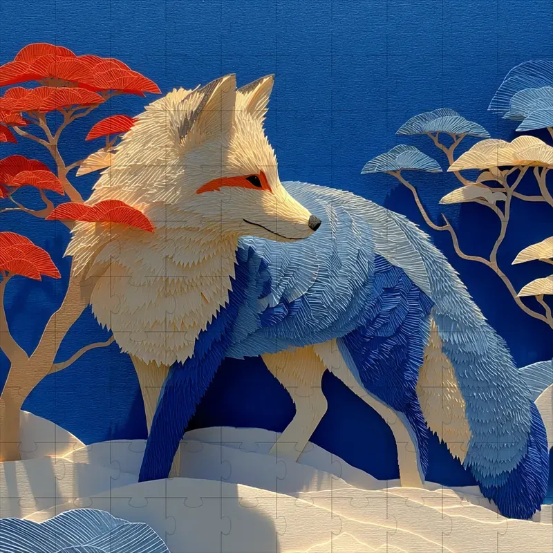 Papercut Sunlit Diorama Craft Art