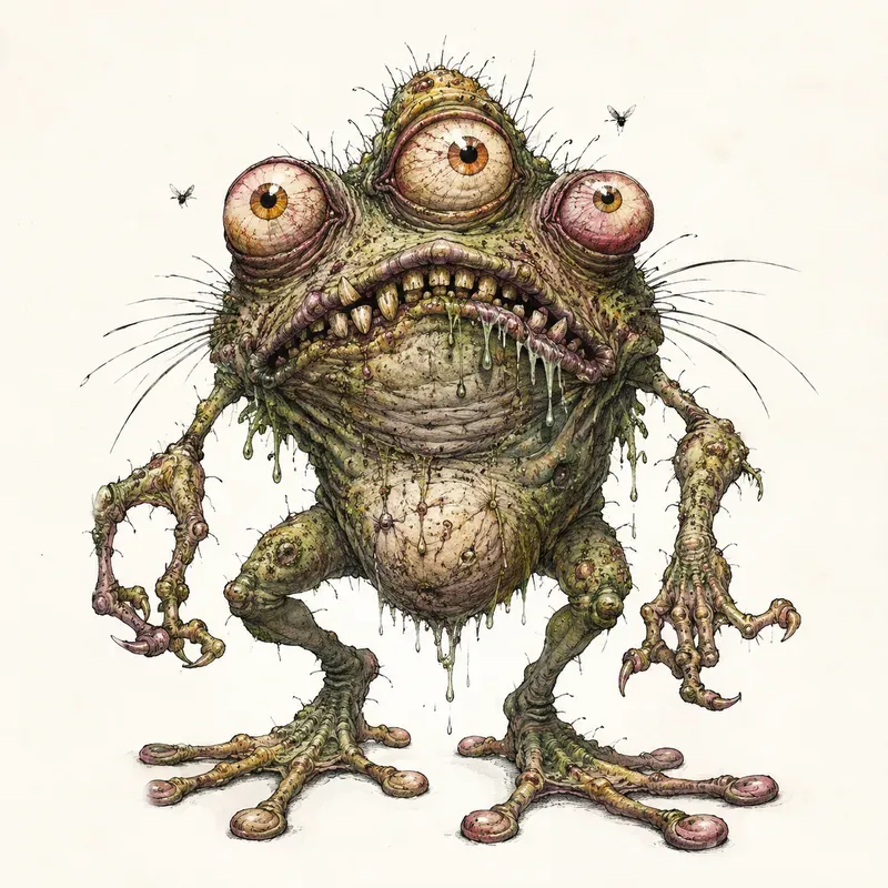 Grotesque Monster Characters