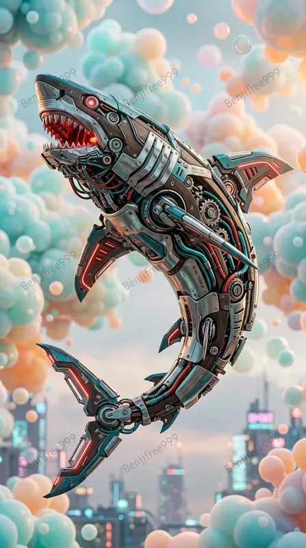Customized Cyberpunk Mechanical Animals