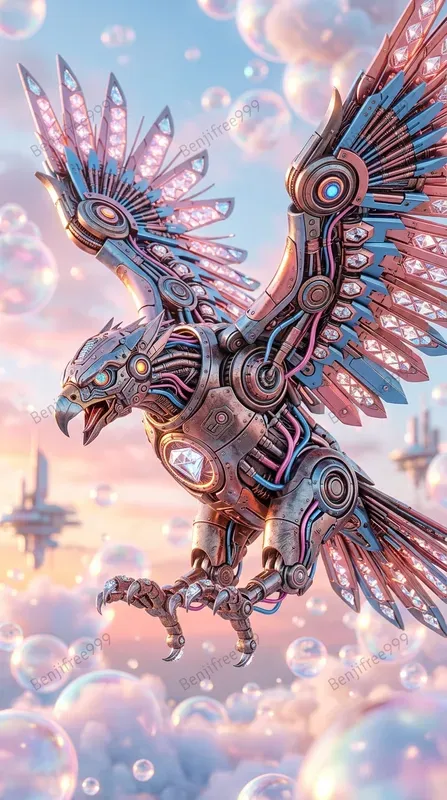 Customized Cyberpunk Mechanical Animals