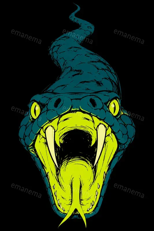 Creature Attacking Illustrations