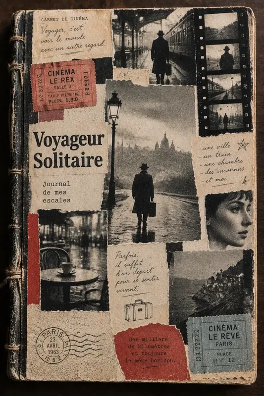 French New Wave Junk Journal Covers