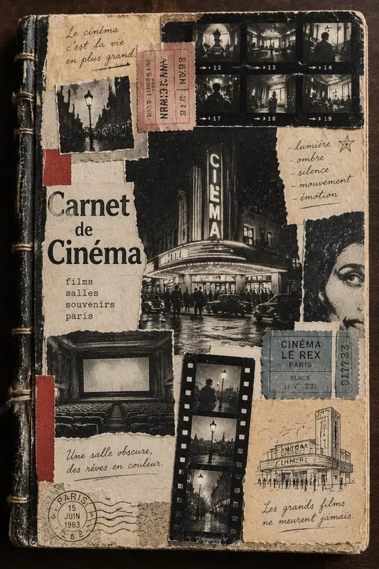 French New Wave Junk Journal Covers