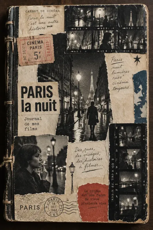 French New Wave Junk Journal Covers