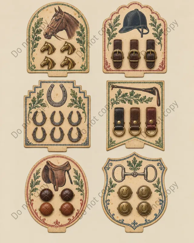 Shop Window Display Card Sheets
