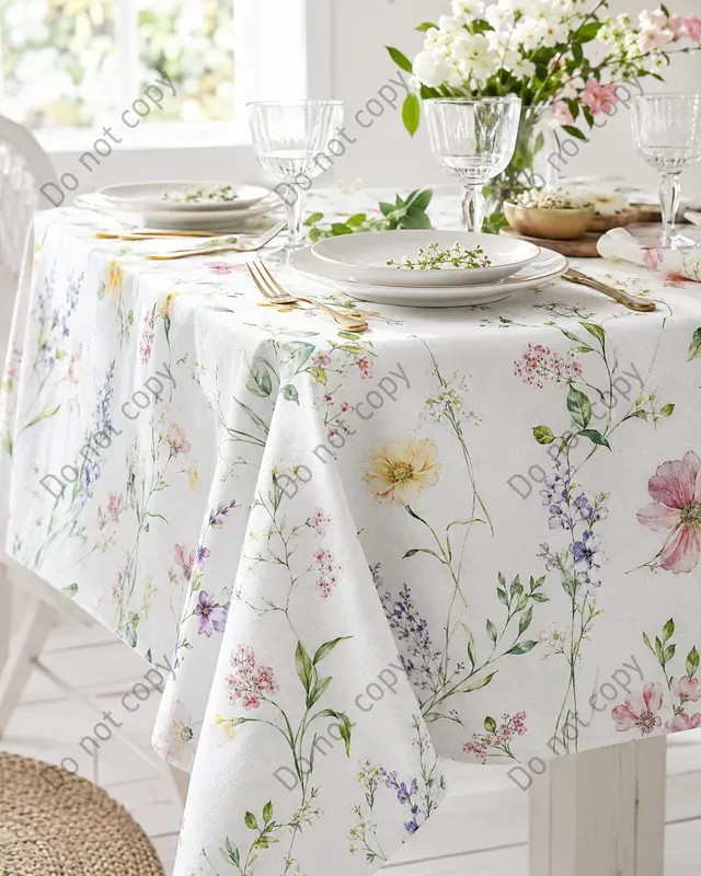 Tablecloth Linen Mockup Scenes
