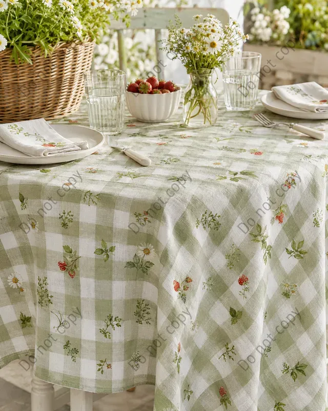 Tablecloth Linen Mockup Scenes